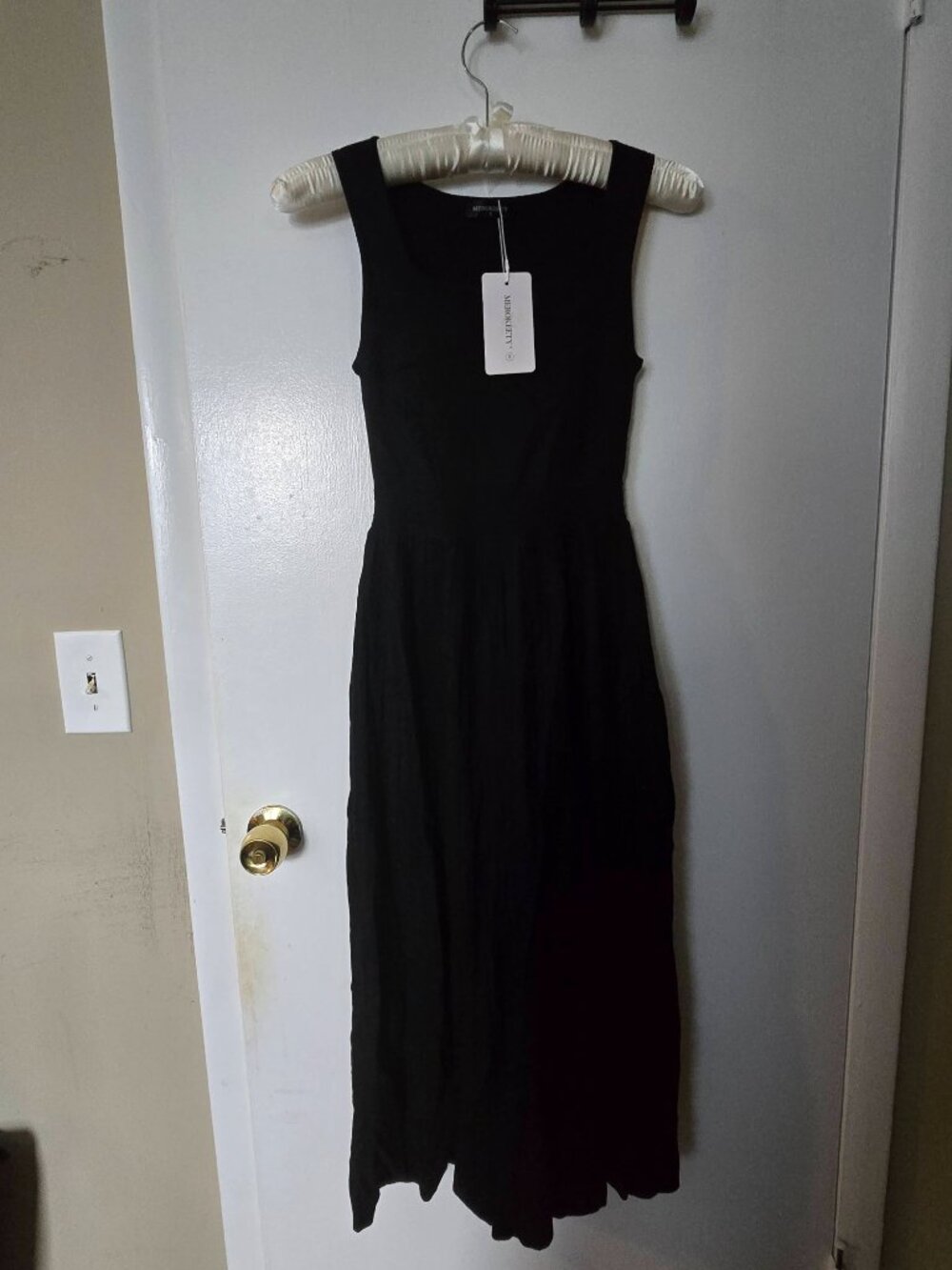 MEROKEETY Women's Summer Midi Dress - Picture 6 of 7